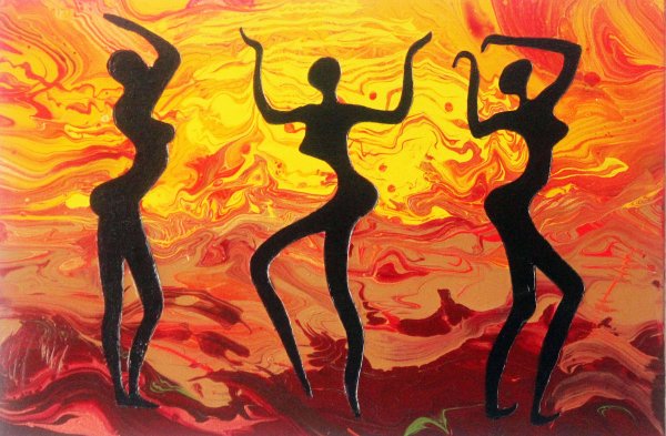 Абстрактный танец