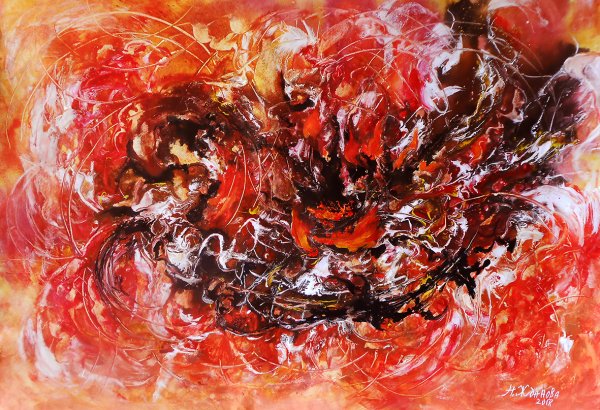 Огонь абстракционизм