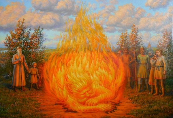 Славянская мифология. Знич