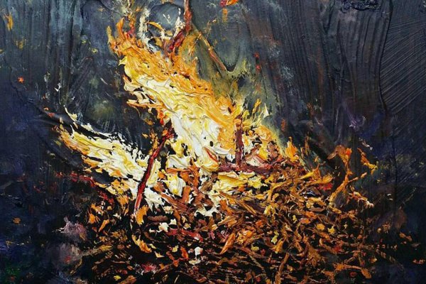 Картины с огнем известных художников