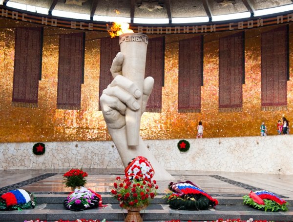 Зал воинской славы на Мамаевом Кургане в Волгограде