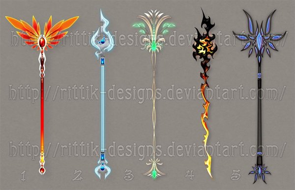 Волшебные палочки Rittik Designs