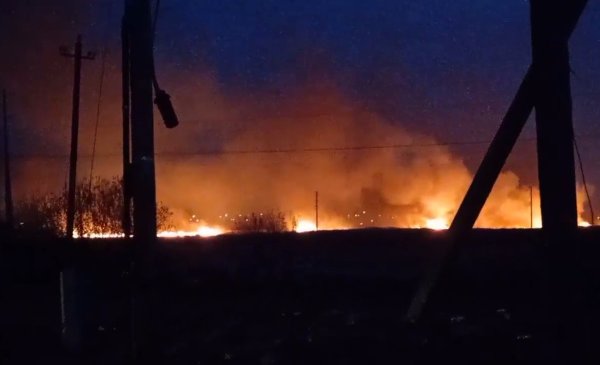 Пожар в Кургане вчера 2022 году