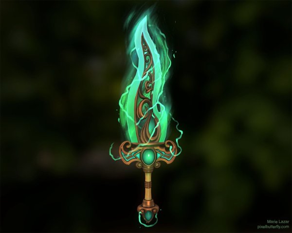 Меч артефакт арт