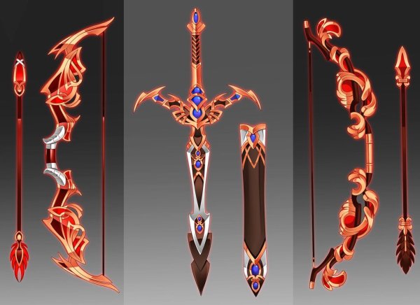 Огненное оружие фэнтези