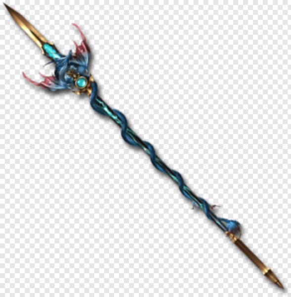 Посох копье