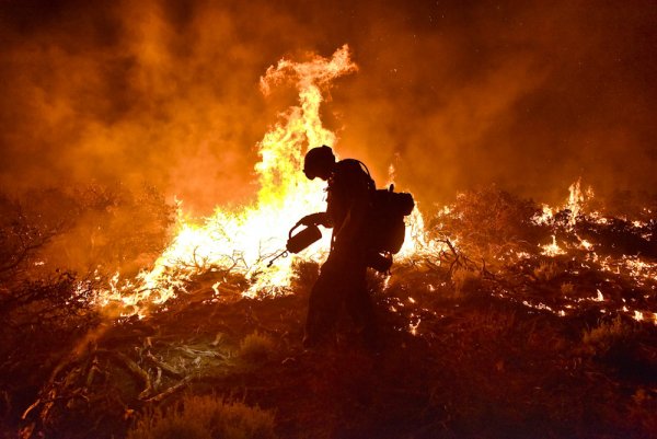 Костер пожарные