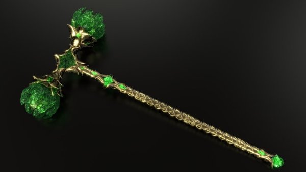 Warhammer 40000 посох