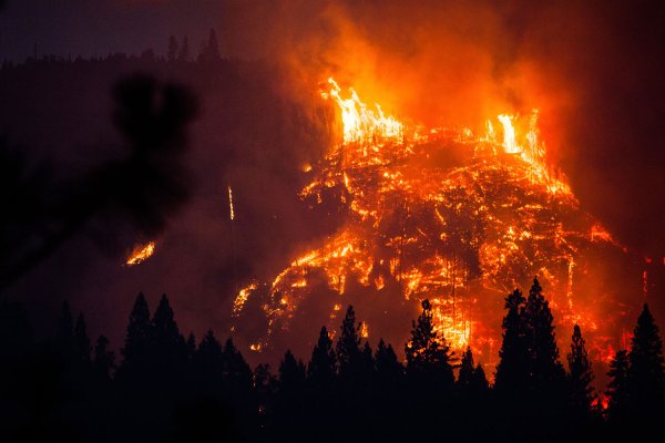 Йосемитский национальный парк пожар