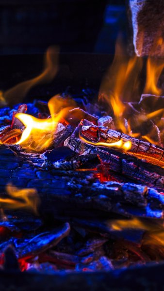 Заставка огонь