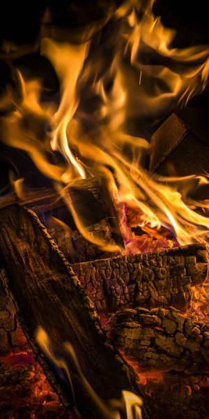 Огонь обои