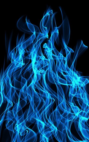Волшебный синий огонь