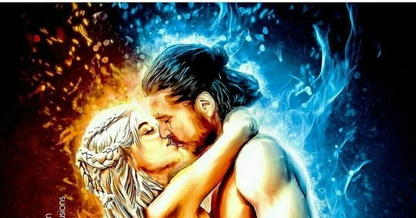 Огонь и лед мужчина и женщина