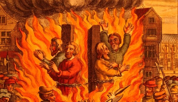 Святая инквизиция костер