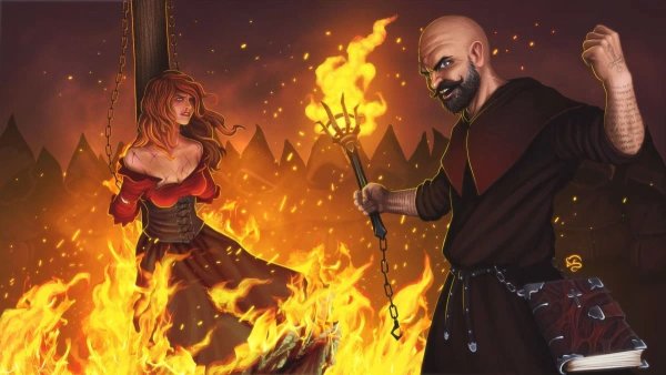 Святая инквизиция сожжение