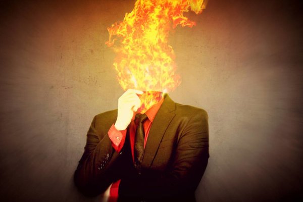 Голова в огне