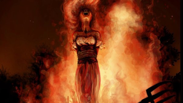 Сожжение Жанны дарк арт