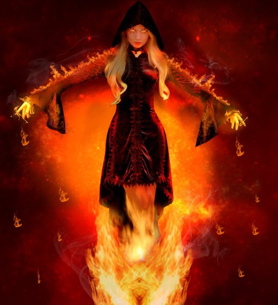 Огонь ведьмы