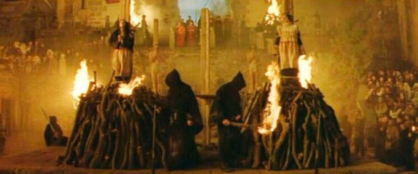 Галилео Галилея сожгли на костре