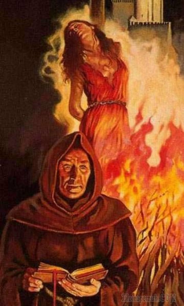 Святая инквизиция сожжение