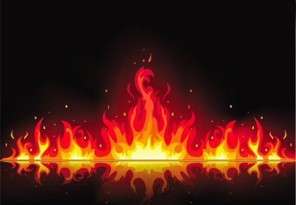 Огненные узоры