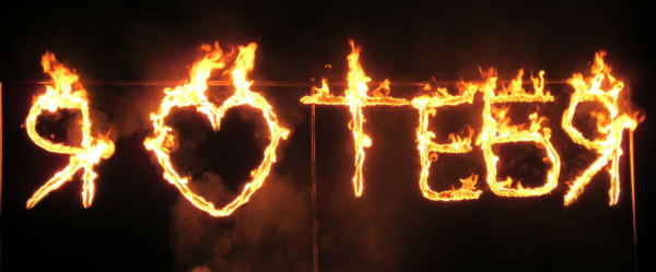 Огненное признание в любви