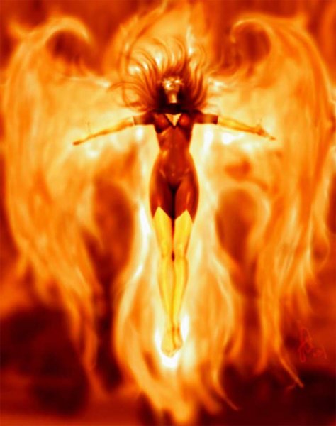 Огненный дух девушка