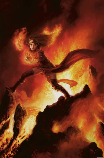 Огненный маг МТГ