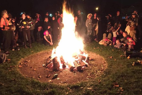 Хэллоуин ритуальные костры кельты