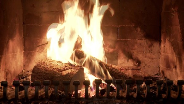 Живой камин