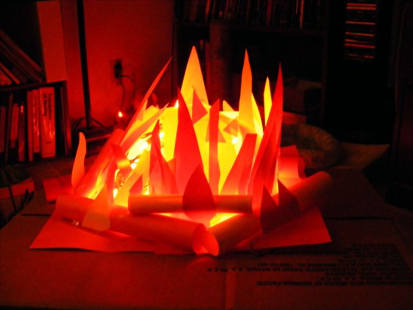 Муляж костра