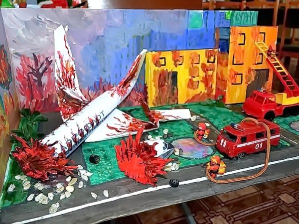 Поделки на противопожарную тематику