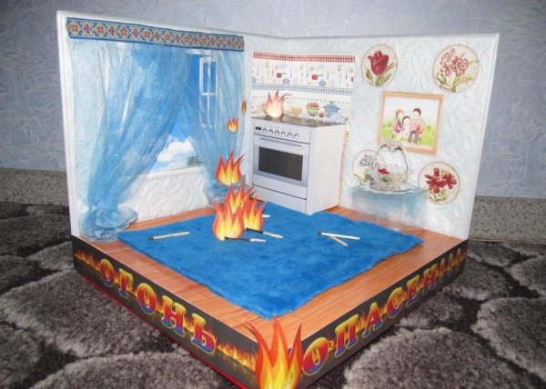 Поделки по противопожарной безопасности