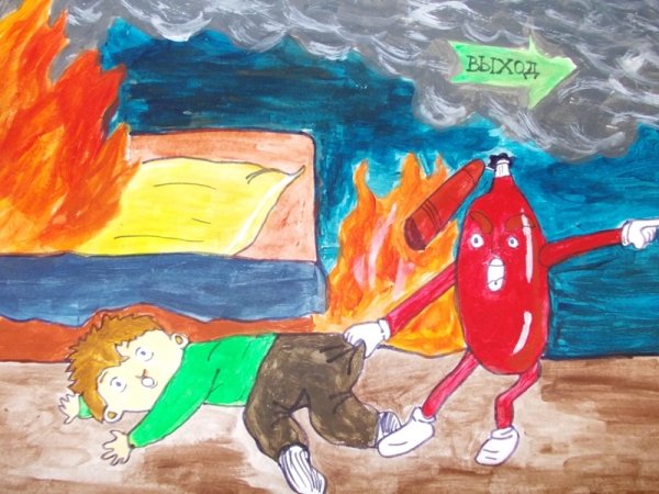 Безопасность глазами детей