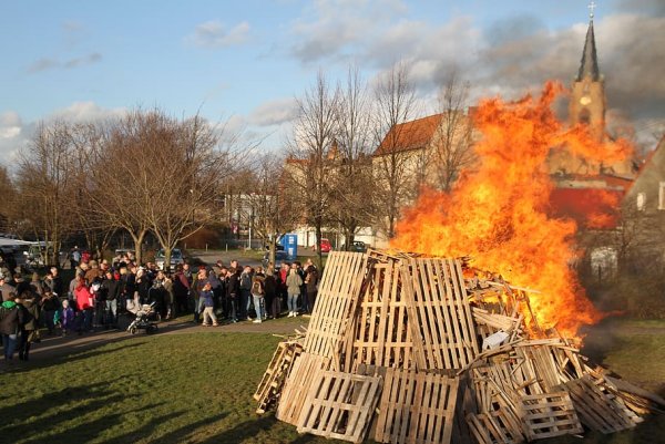 Пасхальный огонь в Германии