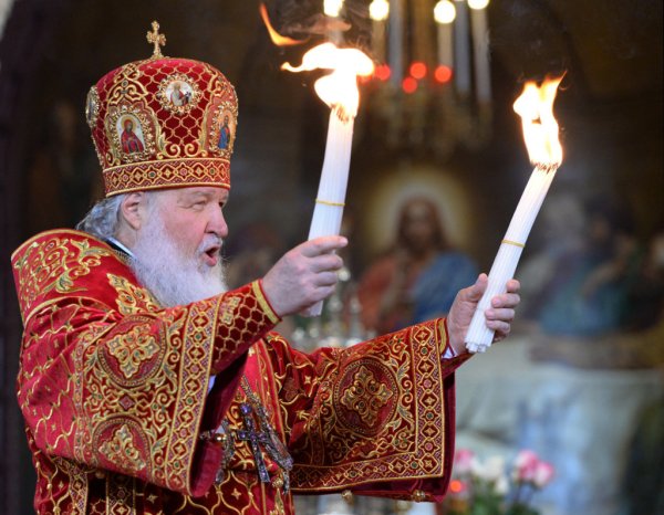 Патриарх Кирилл пасхальное богослужение
