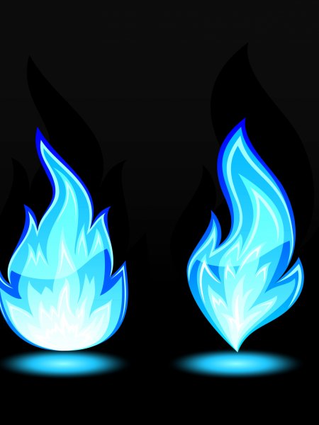 Синий огонек