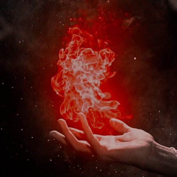 Огонь на ладони