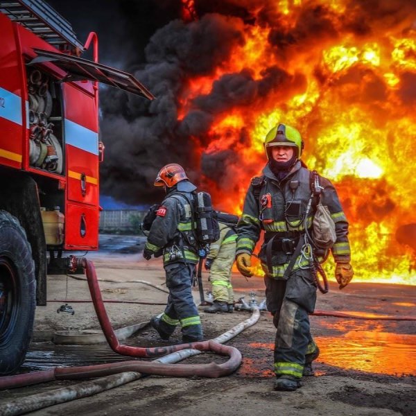 Тушение пожара