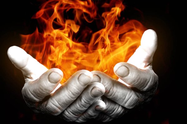 Огонь на ладошке