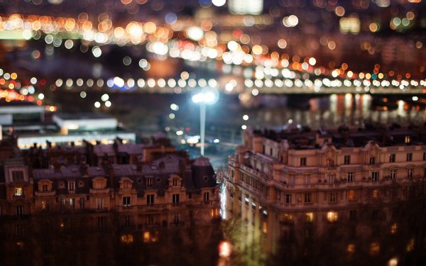 Огни ночного города