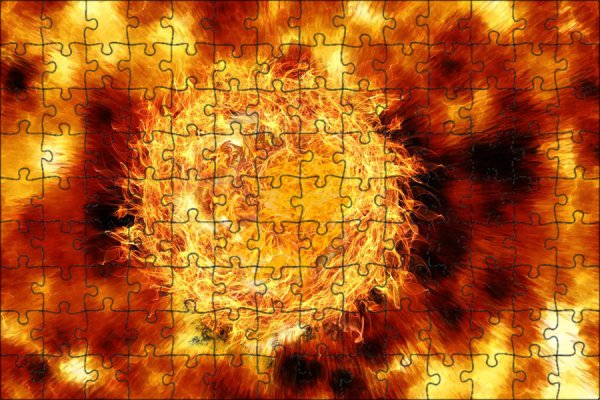 Огненное солнце