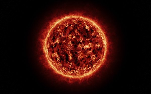 Огромный Огненный шар