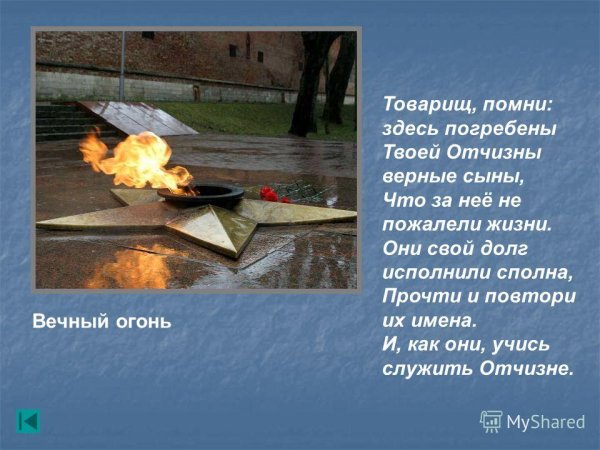 Стихотворение на тему Отчизны верные сыны