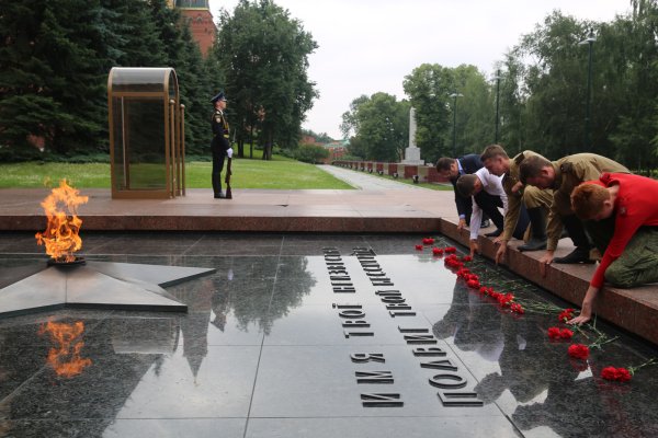 Вечный огонь Александровский сад