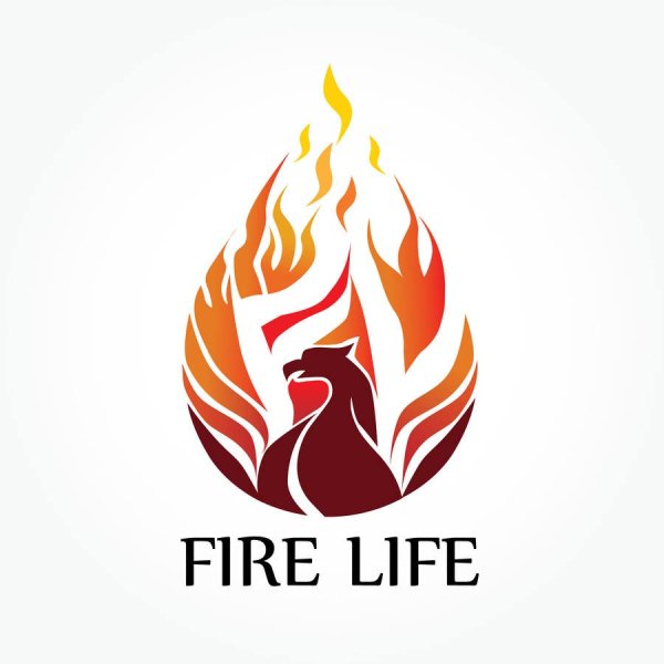 Логотип пламя