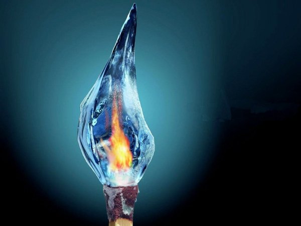 Огненный лёд