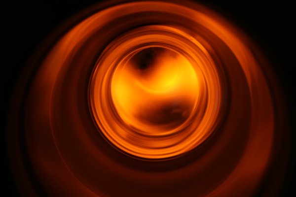 Стекло для фото в форме пламя