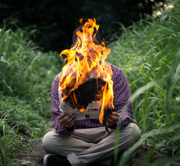 Необычные фотосессии с огнем