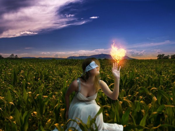 Девушка на природе